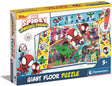 Clementoni - marvel spidey and friends vloerpuzzel - met interactieve pen - 24 stukken - 70cm x 100cm - vanaf 3 jaar