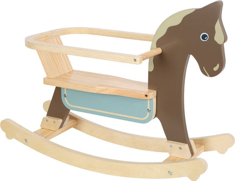 Small foot - hobbelpaard met zitje bruin