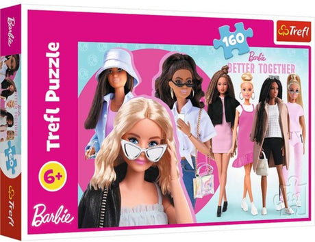 Barbie trefl legpuzzel - 160 stukjes - vanaf 6 jaar