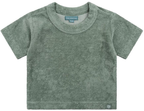 Swim essentials pure tones green boys top t-shirt 86 92