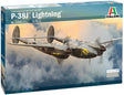 Italeri modelbouwpakket vliegtuigen - 1446 p-38j lightning plastic - 1:72 - modelbouw