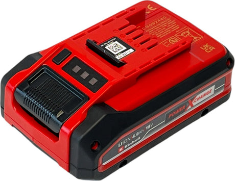 Einhell 4.0 ah plus accu - power x-change - 18 v li-ion - max. vermogen: 900 w - active accu management systeem - plus-technologie: meer vermogen