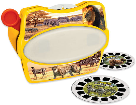Ambo 3d viewer - wilde dieren - 3 verwisselbare schijfjes - educatief speelgoed - 3 jaar