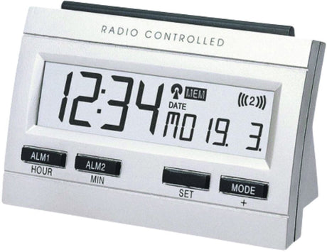 Technoline radio gestuurde wekker - datum en temperatuur weergave - wt 87