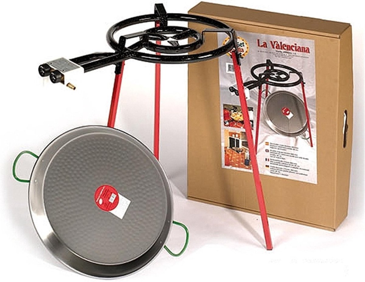 Vaello gasbrander voor paellapan statief verbrander (ø 46 cm)