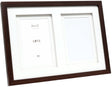 Deknudt frames multifotolijst - bruin - passe-partout - 2 foto's 10x15