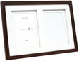 Deknudt frames multifotolijst - bruin - passe-partout - 2 foto's 15x20