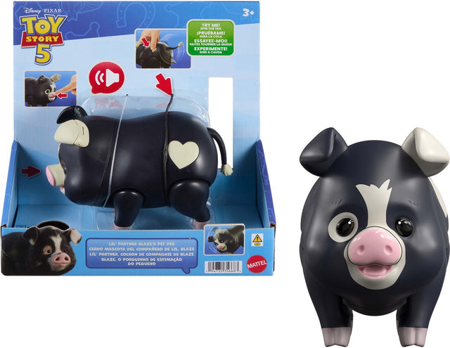 Mattel toy story 5 knuffel blaze's pet pig pluche speelgoed.