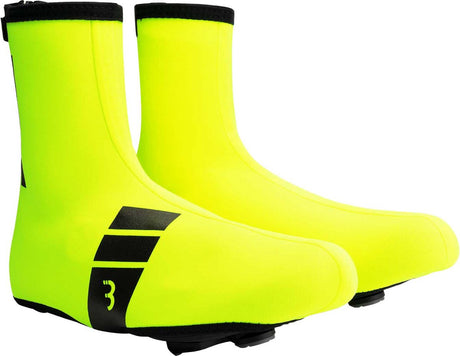 Bbb cycling heavyduty fiets overschoenen wielrennen mountainbike - overschoenen fiets - thermo en waterafstotend - neon geel - maat 43 44 - bws-02b