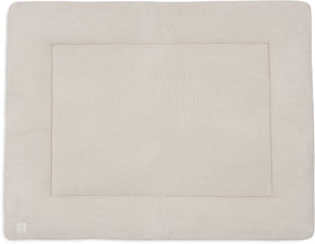 Jollein boxkleed baby - 75x95cm - basic knit - polyester - oatmeal