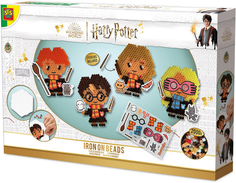 Ses creative beedz harry potter strijkkralen set - figuren - vanaf 6 jaar - 2000 stuks - knutselen - pvc-vrij - schoencadeautjes sinterklaas