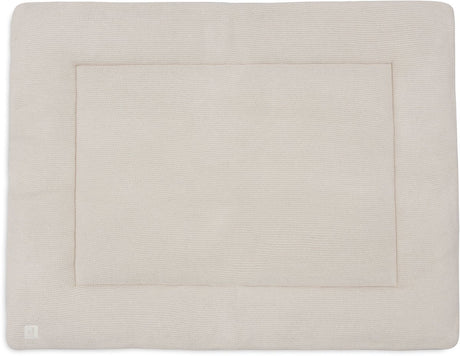 Jollein boxkleed baby - 75x95cm - basic knit - polyester - oatmeal