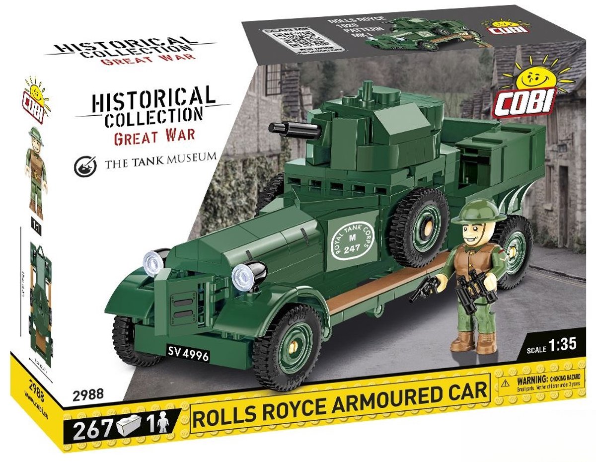 Cobi ww1 2988 rolls royce armored car