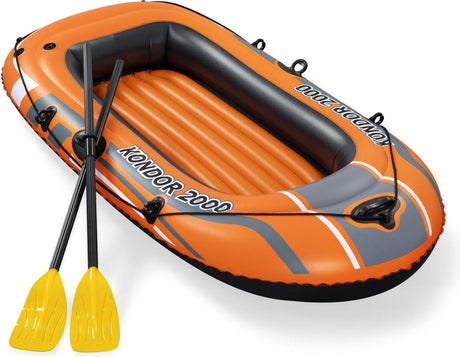 Kondor 2000 opblaasboot 188 cm oranje zwart
