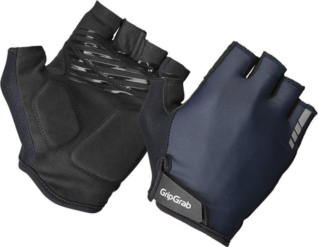 Gripgrab - ride padded korte vinger zomer fietshandschoenen met padding - unisex - navy blauw s