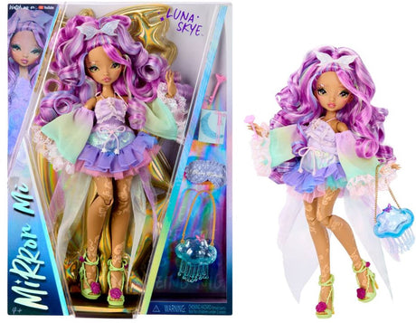 Mirror mi -modepop luna skye met accessoires, fantasiepop geïnspireerd op de emotie ‘dromerig’