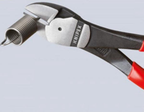 Knipex 200mm kracht-zijsnijtang gebogen met kunststof grepen | geatramenteerd - 74 21 200