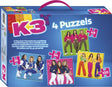 K3 - puzzel - 4in1 puzzel - sterretjes