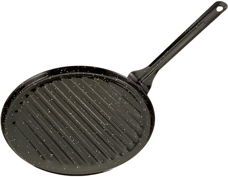 Garcima grillpan 24 x 44 cm keramiek zwart