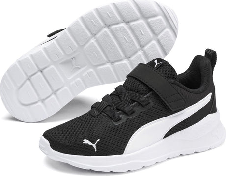 Puma anzarun lite ac+ ps unisex sportschoenen - black- white 30