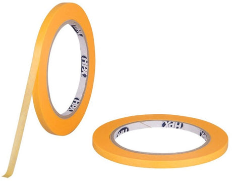 Hpx 4400 fine line afplaktape - oranje - 9 mm x 50 m