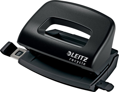 Leitz nexxt recycle mini perforator - perforeert tot 10 vel - zwart