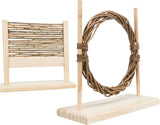 Trixie agility set horde met ring (28x12x26 cm)