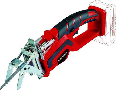 Einhell accu takkenzaag ge-gs 18 li solo - power x-change- 18 v li-ion - max. takdikte: 90 mm - incl. kwb-zaagblad - excl. accu en lader