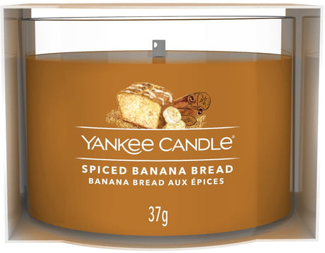Yankee candle filled votive - spiced banana bread - 10 branduren - 1 stuk