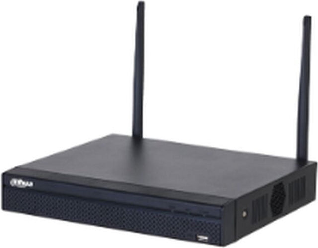 Dahua nvr1104hs-w-s2-ce videobewaking recorder zwart
