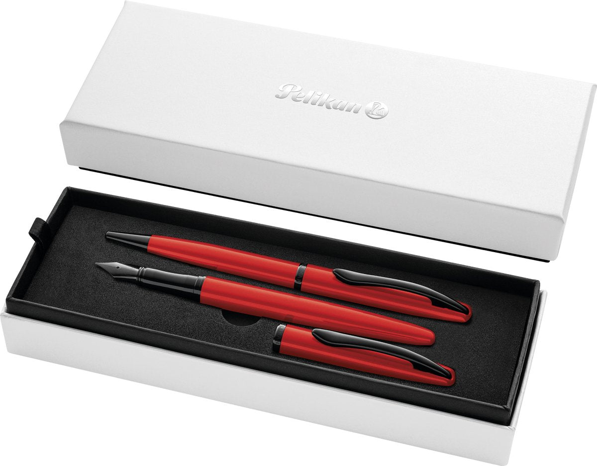 Pelikan jazz noble elegance - geschenkset - rood