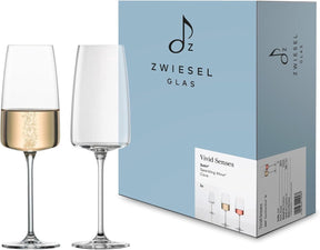Zwiesel glas vivid senses champagneglas light fresh 77 - 388 ml - set van 2