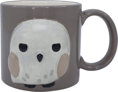 Half moon bay harry potter - kawaii hedwig mok in reliëf 350ml