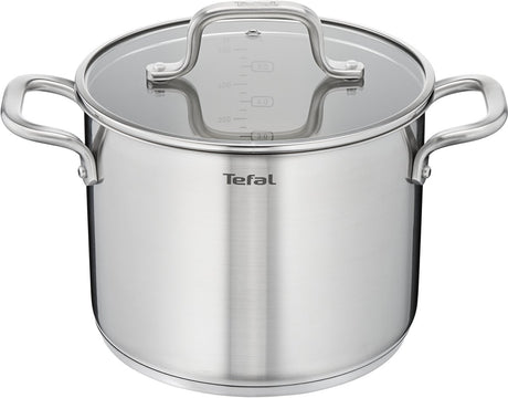 Tefal virtuoso set 5-delig (hoge kookpan 22, steelpan 16, kookpan 18 20 24) - inductie