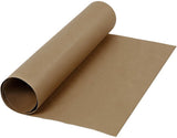 Creativ company faux leather papier donkerbruin, 1mtr.