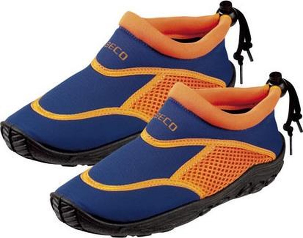 Beco surf en waterschoen - voor kinderen - blauw oranje - maat 32