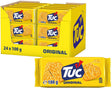 Lu tuc crackers original - 24 x 100g - zoutje - voor de borrel - ovengebakken - zoutjes - crackers - snack - lekker bij de film