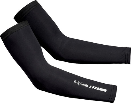 Gripgrab - upf 50+ uv protect arm sleeves zomer fiets armstukken uv bescherming - zwart - unisex - maat l
