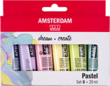 Amsterdam standard series acrylverf pastel set | 6 x 20 ml
