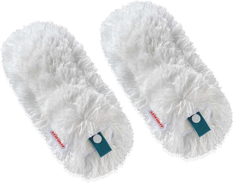 Leifheit superduster plumeau m navulling - microvezel - 50x wasbaar - set van 2 vervangingsdoeken