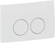 Geberit delta-25 drukplaat - wit