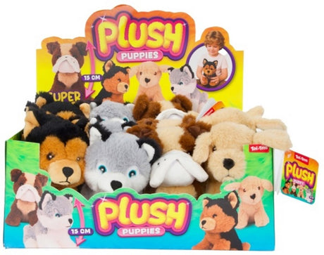 Toi-toys pluchen puppy - 15cm