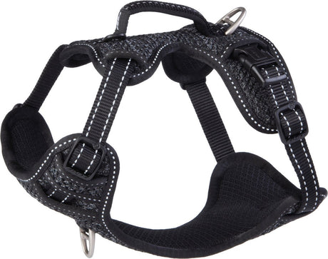 Rogz for dogs rogz explore tuig gevoerd zwart - hondenharnas - s 36-57 cm s