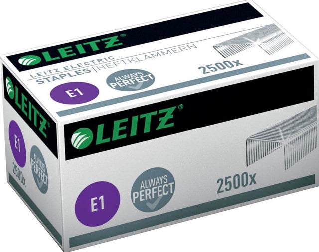 Leitz electric e1 5568-00-00 nietjes 2500 stuk(s) 2.500 stuks pak heftcapaciteit: 10 vel (80 g m²)