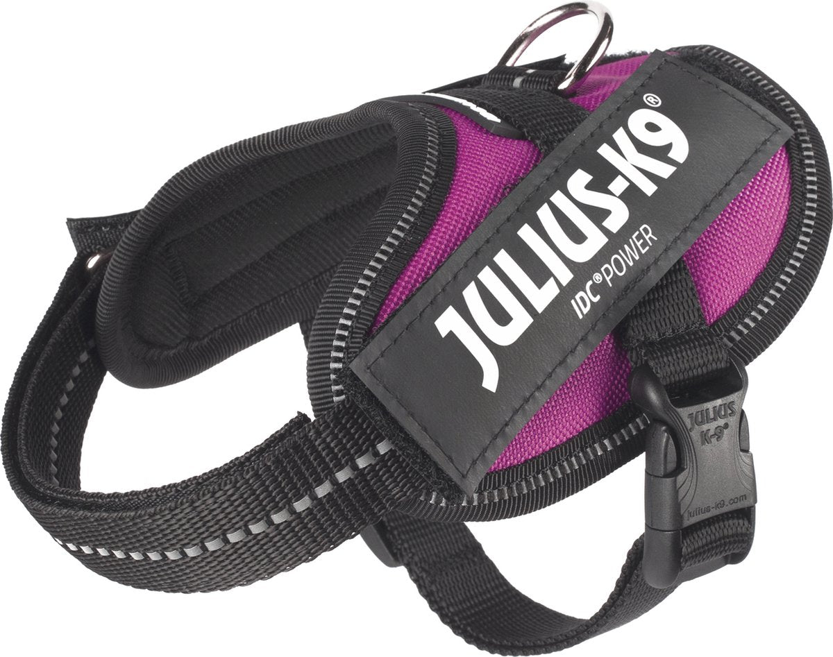 Julius k9 julius-k9 idc powertuig - 2xs - baby2 - donkerroze xxs