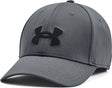 Under armour m blitzing low adj-gry heren pet - pitch grijs - zwart