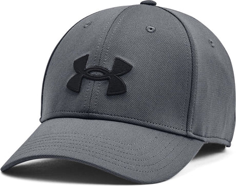 Under armour m blitzing low adj-gry heren pet - pitch grijs - zwart