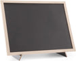 Hendi krijtbord met houten frame en standaard – 300x400 mm – groot formaat