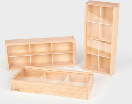 Tickit® tickit | houten ontdekkingsdozen set van 3