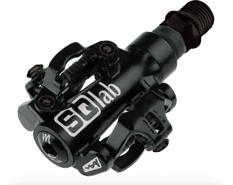 Sq lab sqlab pedalen mtb klikpedaal 511 - l - fietspedalen met klikfunctie - +8 mm - spd-schoenplaatjes - instelbare hardheid - lang - zwart